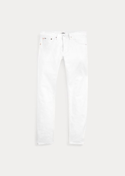 Jeans Polo Ralph Lauren Hombre Blancos - Sullivan Slim Stretch - LOPUK3528